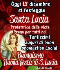 Pin By Anna Corrado On Santi Santa Lucia Lucia Good Morning Good Night