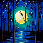 Paint Nite: Starry Moonlight II