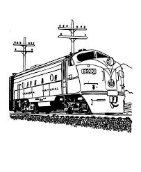Train And Railroad Coloring Pages Train Coloring Pages Train Sketch Coloring Pages