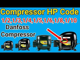 refrigerator compressor hp codes 1 2 1 3 1 4 1 5 youtube