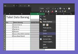 Dengan demikian satu lembar kerja excel memiliki sekitar 17.179.869.184 buah sel. Cara Menambah Kolom Dan Baris Di Excel Menghapusnya