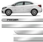Friso Lateral Cromado Personalizado Prisma 2013 2014 2015