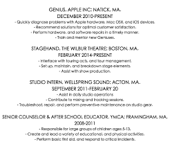 resume examples resume template apple