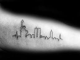 But new york's horizon has been in perpetual flux now for the better part of a decade, chen wrote. 50 Outline Tattoos For Men Silhouette Design Ideas Tattoos For Guys New York Tattoo Tattoos