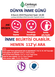 Turk Noroloji Dernegi Turk Noroloji Dernegi Dunya Inme Gunu Etkinligi