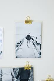 Laminate And Hang Photos With Binder Clips Hanging Pictures Clip Picture Frame Displaying Kids Artwork