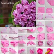 Diy Beautiful Origami Paper Rose Bouquet Diy Tutorials Paper Roses Paper Flower Bouquet Paper Flowers
