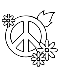 Simple Peace Coloring Page Free Coloring Pages Rock Painting Patterns Coloring Pages