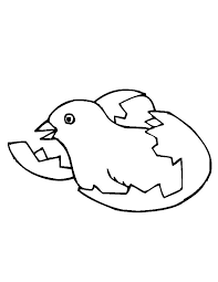 Pin On Chick Hatching Coloring Pages
