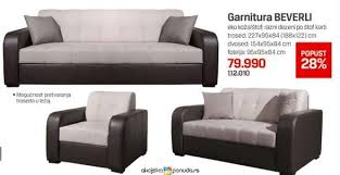 Garnitura, originalna dizajn inspirisan udobnošću. Garnitura Beverli Eko Koza Cena Na Akciji Forma Ideale S113418