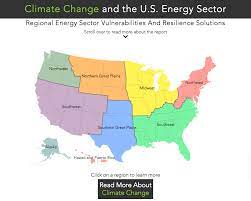 Usa road map southeast usa road map. Map How Climate Change Threatens America S Energy Infrastructure In Every Region Department Of Energy