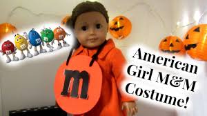 I know this is her first halloween and can't even go trick or treating yet, but she is just to darn adorable. Diy American Girl M M Costume