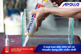 CHỌN KEO SILICON CHỐNG THẤM NƯỚC TỐT NHẤT ĐỂ DÁN KÍNH BỂ CÁ