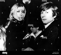 SHARON TATE with husband, director ROMAN POLANSKI, 1967 Stock Photo - Alamy