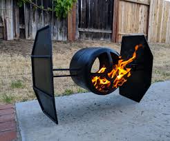 You can also have a qualified technician convert it to natural gas, if that you can make a fire pit the center of your outdoor living space with the bayou breeze aluminum propane fire pit table. Tie Fighter Fire Pit 6 Steps With Pictures Instructables