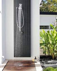 Top 60 Best Outdoor Shower Ideas Enclosure Designs Outdoor Shower Enclosure Outdoor Shower Pool Shower