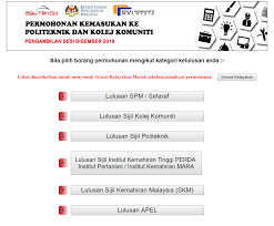 Tahniah dan syabas pelajar baharu pks. Permohonan Kemasukan Ke Politeknik Dan Kolej Komuniti Sesi Disember 2019