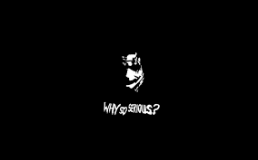 Download batman logo why so serious x resolution hd k 360640. Why So Serious Wallpaper 4k