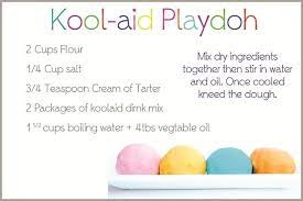 Koolaid Recipe Copy Kool Aid Homemade Playdoh Play Doh