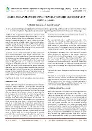 Released in 1999 on windows, it's still available and playable with some tinkering. Pdf Irjet Design And Analysis Of Impact Energy Absorbing Structures Using Al 6061 Irjet Journal Academia Edu