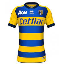 Printed in transfer, the new font in black color for the home and white for the changes and third kits. Parma Football Shirt Jersey On Sale