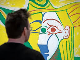 Picasso kubismus stil metall wandkunst material: Potsdam Der Alte Picasso Und Seine Junge Muse