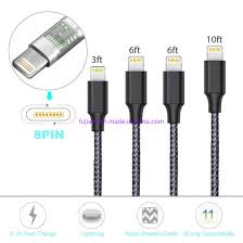 China Lighting Cable Fast Charger Adapter Original Mobile Phone 8 Pin Usb Cable For Iphone 6 S Plus 7 5s Ipad Air 2 Ipod Touch I6 China Cable And Usb Cable Price