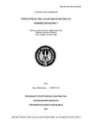 Check spelling or type a new query. Doc Efektifkah Belajar Matematika Di Homeschooling Bayu Adhiwibowo Academia Edu