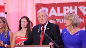 Norman supporters boo Trump during concession speech