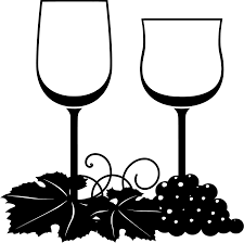 Set fresh bunch of grapes purple white and rose. Svg Vineyard Grapes Leaves Autumn Free Svg Image Icon Svg Silh