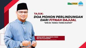 Yang dimaksud dengan azab neraka jahanam. Doa Mohon Perlindungan Dari Fitnah Dajjal Ustaz Badlishah Alauddin Youtube