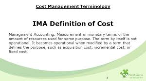 Add up each of these fixed costs. Cram Session Part 1 Jim Clemons Cma Cost Management Terminology Financial Accounting Reporting To External Users Financial Statements Historical Ppt Download