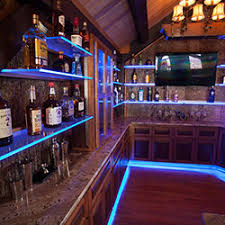 Toe Kick Cabinet And Shelf Lighting Using Led Strip Lights And Wifi Controller