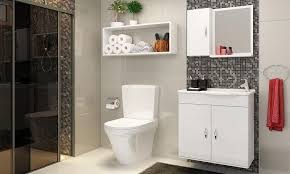 Banheiros Com Nichos Mdf Porcelanato E Embutidos Decoracao De Casa Bathroom Decor Diy Bathroom Decor Easy Bathroom Decorating