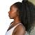 Curly Weave Ponytail With Braids