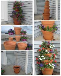 Pin By Jill Giguere On Outdoor Inspiration Flower Tower Garden Boxes Diy Container Herb Garden