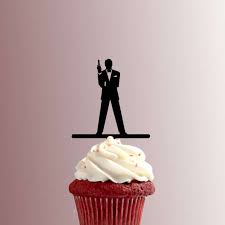 James Bond 225-A322 Cake Topper | JB Cookie Cutters
