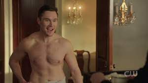ausCAPS: Sam Underwood shirtless in Dynasty 4-07 The Birthday Party