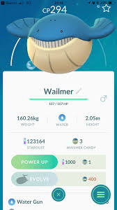 Wailmer Takes 400 Candies To Evolve Thesilphroad