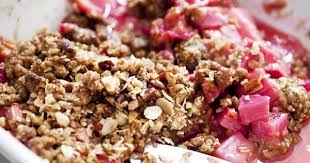 Rhubarb Crisp Recipe Recipe Rhubarb Crisp Rhubarb Recipes Crisp Recipes