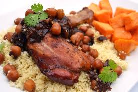 Moroccan roast chicken couscous recipe. Moroccan Baked Chicken With Lemon Coriander Cous Cous Gourmet Mum
