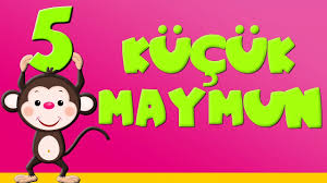 5 Kucuk Maymun Yatakta Zipliyor 5 Little Monkeys Turkce Balon Tv Cizgi Film Bebek Sarkilari Youtube