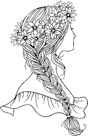 If you bleach your hair, then you've heard of olaplex, the groundbreaking product that changed hair coloring forever. Download Hairstyle With Braid Coloring Page Braided Hair Coloring Pages Png Image With No Background Pngkey Com