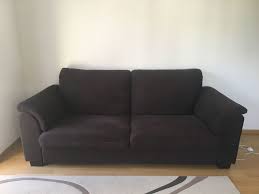 I just bought the same striped cushions that you have on your sofa to go with my gray corner sofa (not from ikea though, i think it was from eq3 from almost five years ago). Ikea Tidafors 3er Couch Hensta Brown Kaufen Auf Ricardo