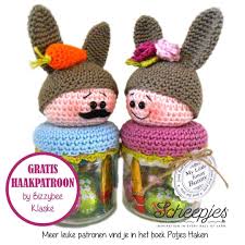 Gratis Haakpatroon Paaspotjes Freubelweb Gratis Haakpatroon Haken Pasen Haak Patronen Gratis haakpatronen gratis breipatronen gratis naaipatronen kostenlose bastelanleitungen. pinterest
