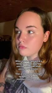 I hate when men casually overstep boundaries and then you can’t say  anything bc you’ll seem uptight/rude #fyp #foryoupage #restaurant  #experience #womanhood #women #truestory #weird #uncomfortable