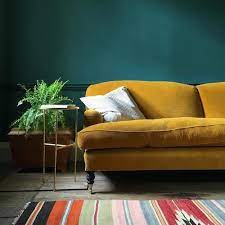 Some yellow sofas can be shipped to you at home, while others can be picked up in store. Pin By Lini Ba On Interior Yellow Sofa Yellow Couch Mustard Sofa