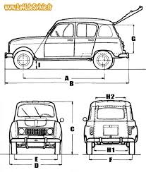 La4ldesylvie Dessin Voiture Facile R4 Renault 4l Renault