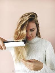 Easiest Flat Iron Waves Ever Flat Iron Hair Styles Flat Iron Waves Beach Wave Hair