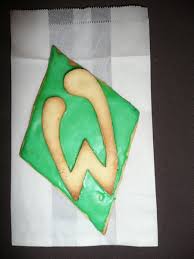 Obwohl ich mich frage, worüber er sich mehr gefreut hat. Werder Bremen Keks Alles AuÃŸer Lyrik